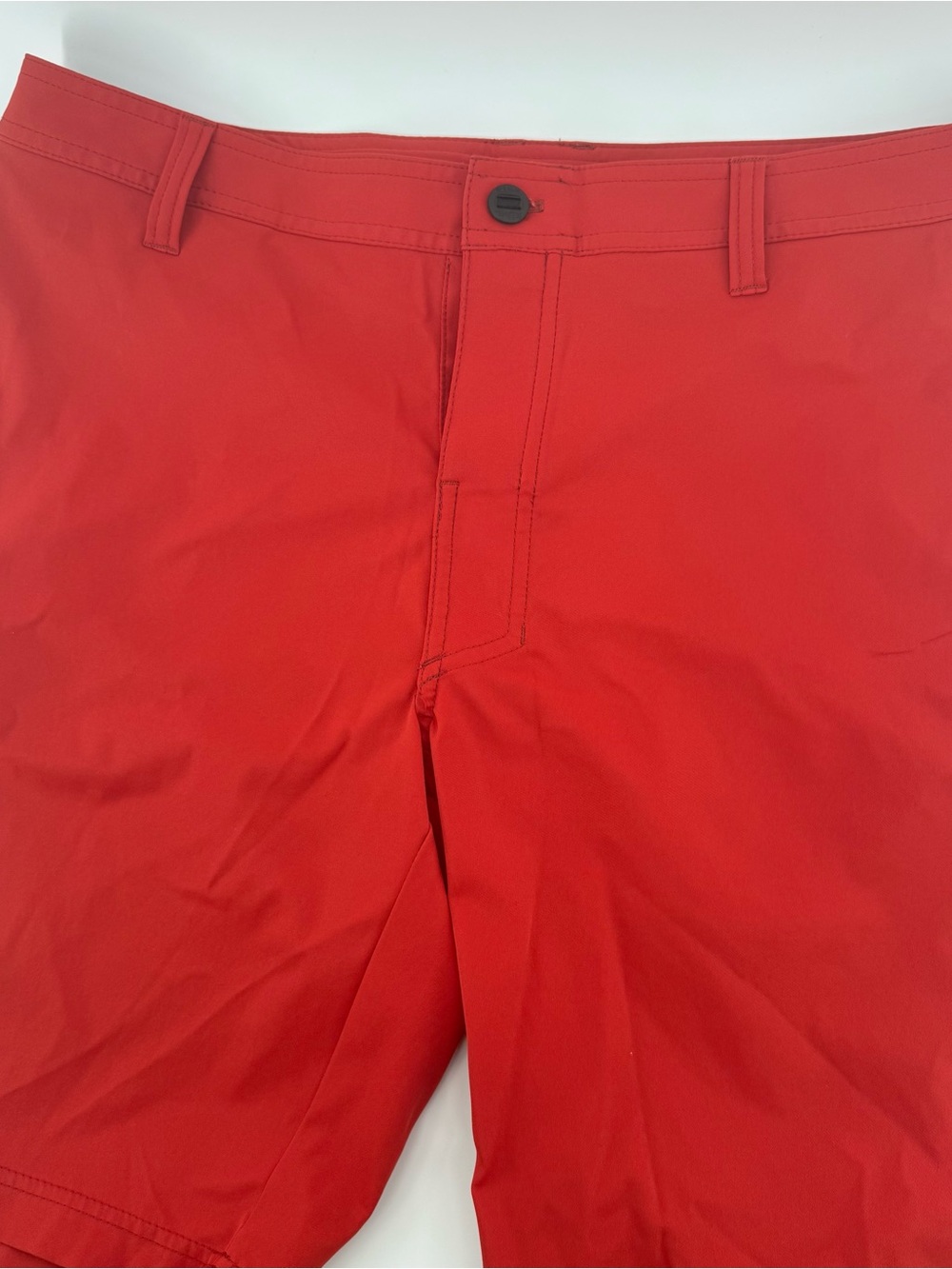Kuhl Shorts Men's Size 34 Riptide Hybrid Performance Stretch Vented Outdoor Red